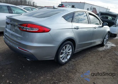 2020 Ford Fusion Se из США, поврежденный, VIN 3FA6P0HDXLR161947